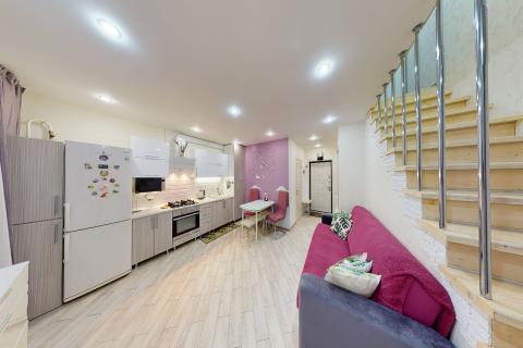 Двухуровневая квартира 71 м²