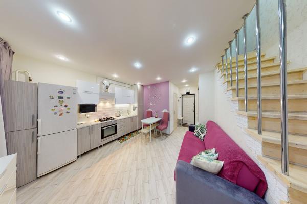 Двухуровневая квартира 71 м²