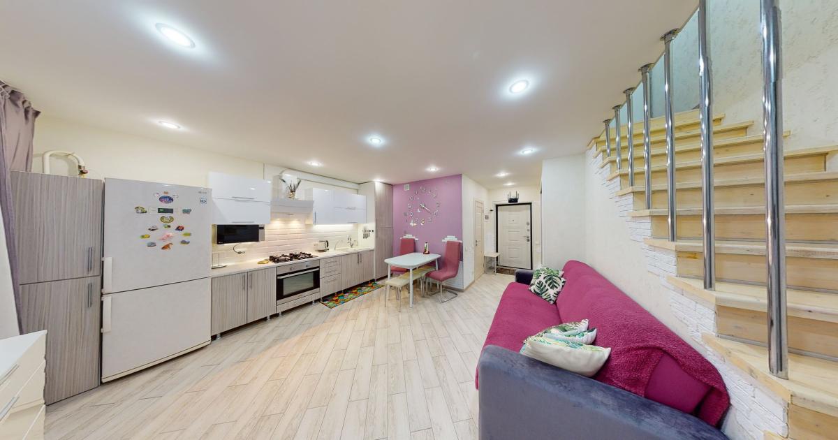 Превью тура — Двухуровневая квартира 71 м²